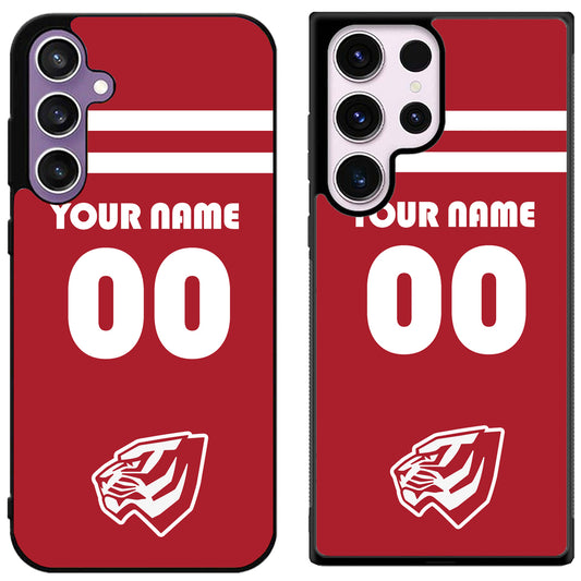 Custom Personalized West Alabama Tigers Samsung Galaxy S24 | S24+ | S24 Ultra Case