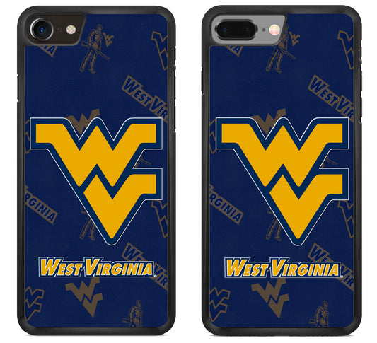 West Virginia Mountaineers Background iPhone 8 | 8 Plus Case