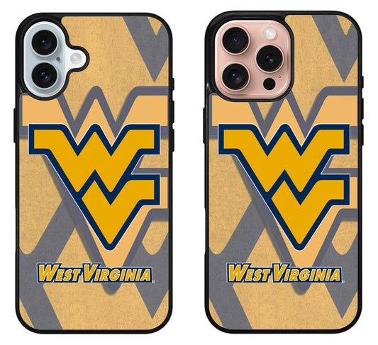 West Virginia Mountaineers Background iPhone 16 | 16 Plus | 16 Pro | 16 Pro Max Case