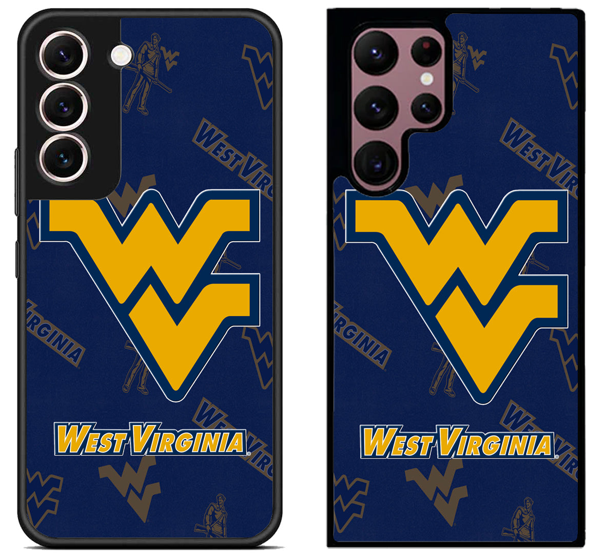 West Virginia Mountaineers Blue Samsung Galaxy S22 | S22+ | S22 Ultra Case