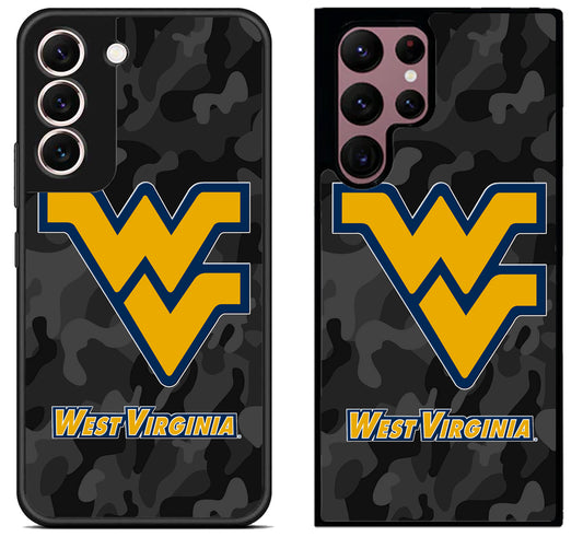 West Virginia Mountaineers Camo Samsung Galaxy S22 | S22+ | S22 Ultra Case