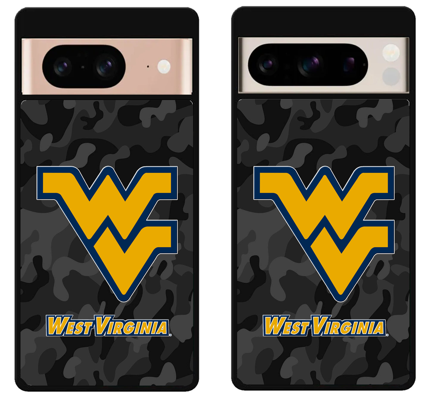 West Virginia Mountaineers Camo Google Pixel 8 | 8 Pro Case