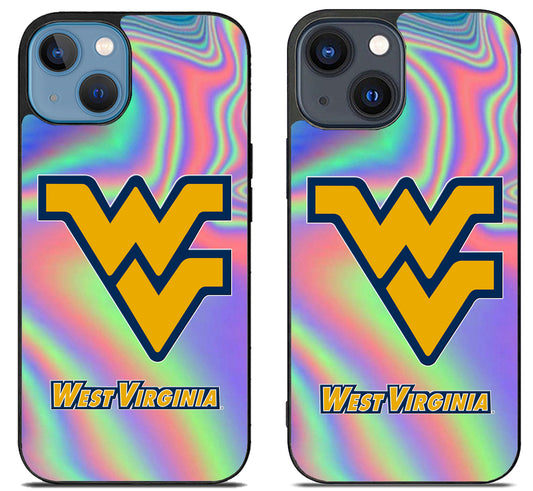 West Virginia Mountaineers Holographic iPhone 15 | iPhone 15 Plus Case