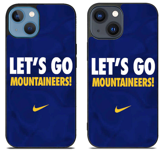 West Virginia Mountaineers Lets Go iPhone 15 | iPhone 15 Plus Case