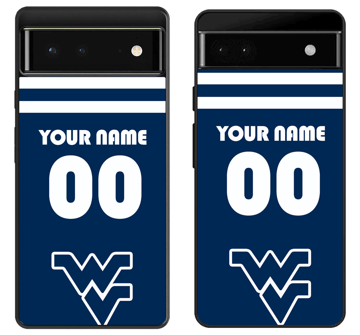 Custom Personalized West Virginia Mountaineers Google Pixel 6 | 6A | 6 Pro Case