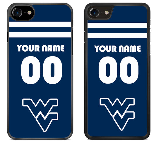 Custom Personalized West Virginia Mountaineers iPhone SE 2020 | iPhone SE 2022 Case