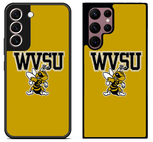 West Virginia State Yellow Jackets Samsung Galaxy S22 | S22+ | S22 Ultra Case