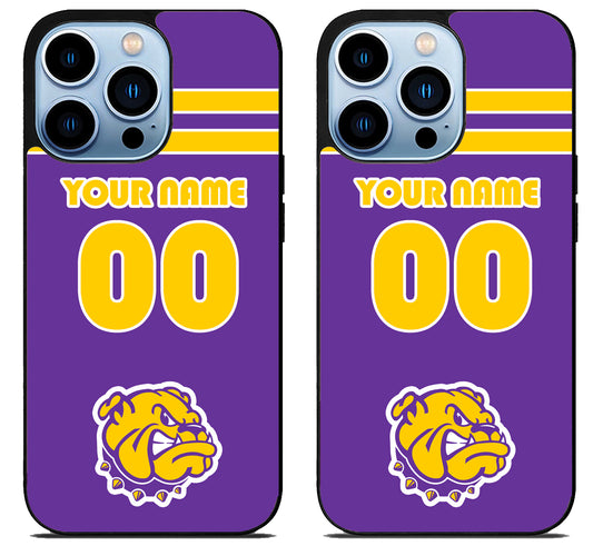 Custom Personalized Western Illinois Leathernecks iPhone 15 Pro | iPhone 15 Pro Max Case
