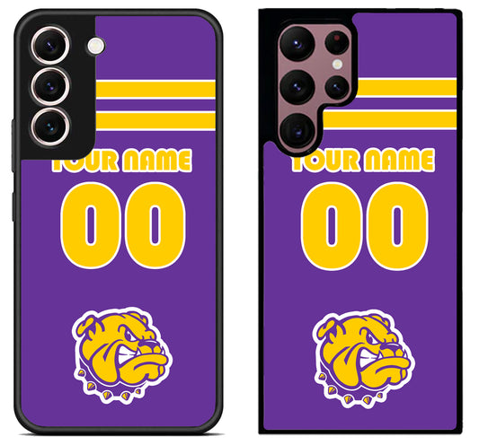 Custom Personalized Western Illinois Leathernecks Samsung Galaxy S22 | S22+ | S22 Ultra Case