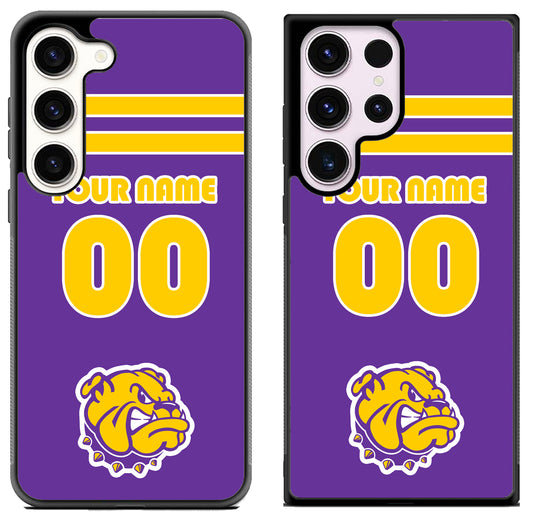 Custom Personalized Western Illinois Leathernecks Samsung Galaxy S23 | S23+ | S23 Ultra Case