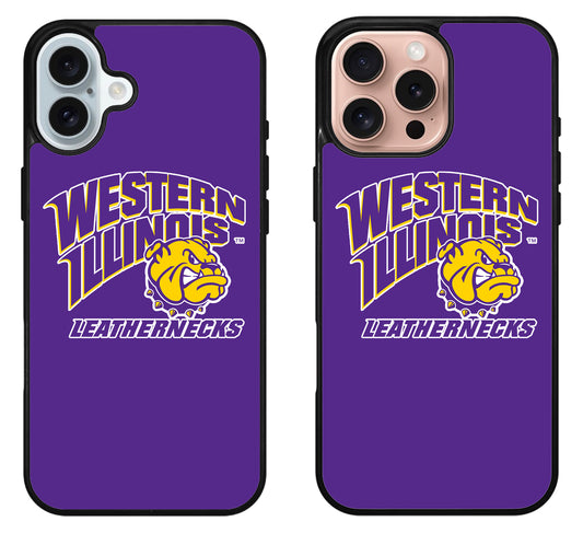 Western Illinois Leathernecks iPhone 16 | 16 Plus | 16 Pro | 16 Pro Max Case