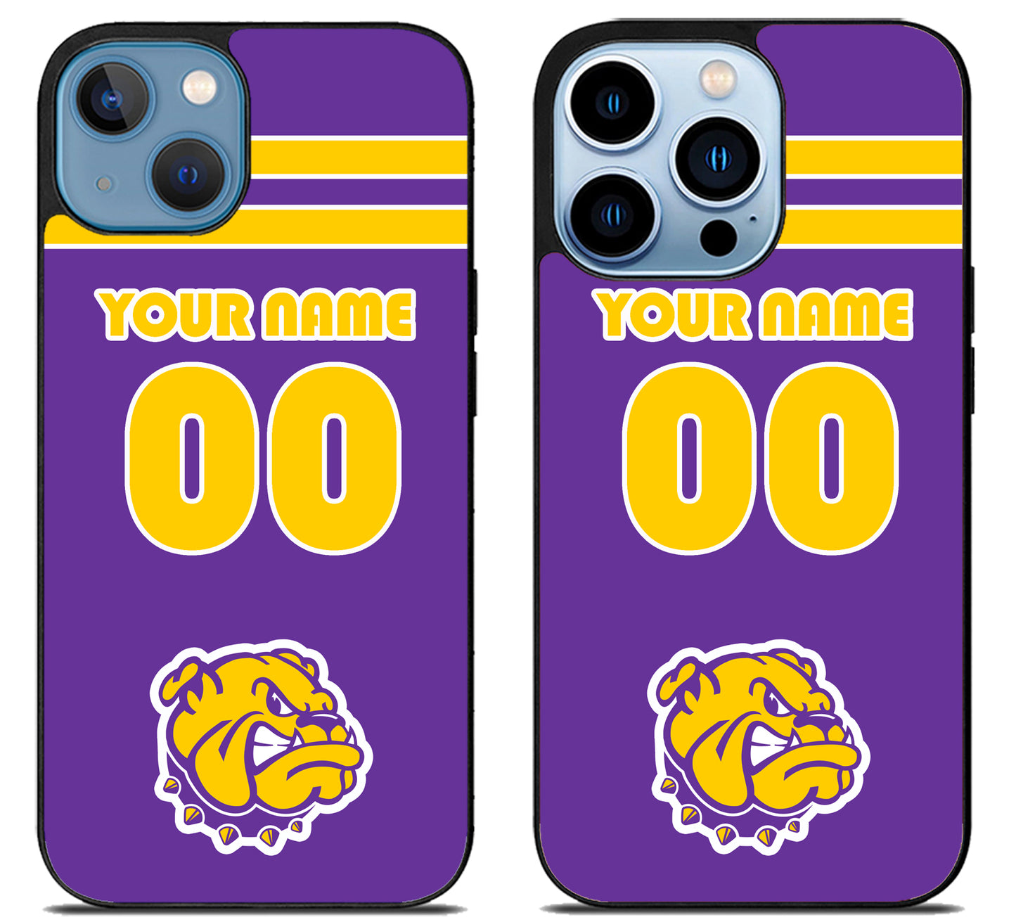 Custom Personalized Western Illinois Leathernecks iPhone 13 | 13 Mini | 13 Pro | 13 Pro Max Case