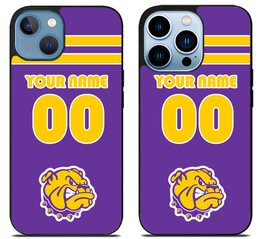 Custom Personalized Western Illinois Leathernecks iPhone 13 | 13 Mini | 13 Pro | 13 Pro Max Case