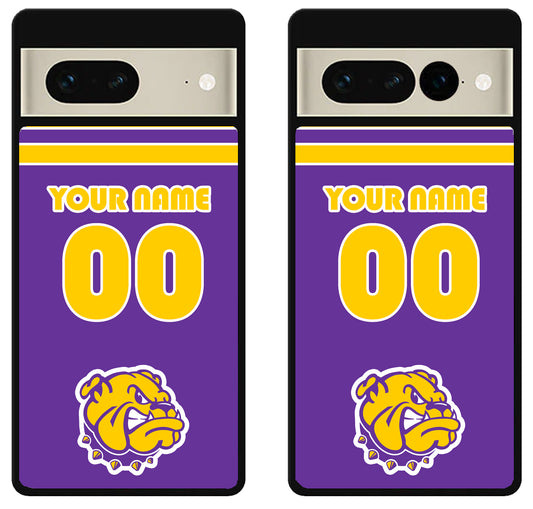 Custom Personalized Western Illinois Leathernecks Google Pixel 7 | 7 Pro Case