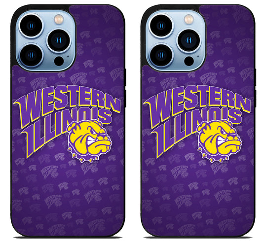 Western Illinois University Leathernecks Collage iPhone 15 Pro | iPhone 15 Pro Max Case