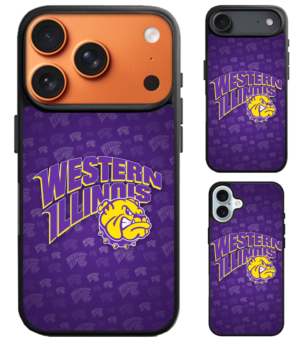 Western Illinois University Leathernecks Collage iPhone Air | iPhone 17 | 17 Pro | 17 Pro Max Case