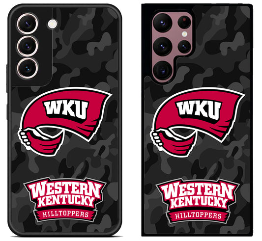 Western Kentucky Hilltoppers Camo Samsung Galaxy S22 | S22+ | S22 Ultra Case