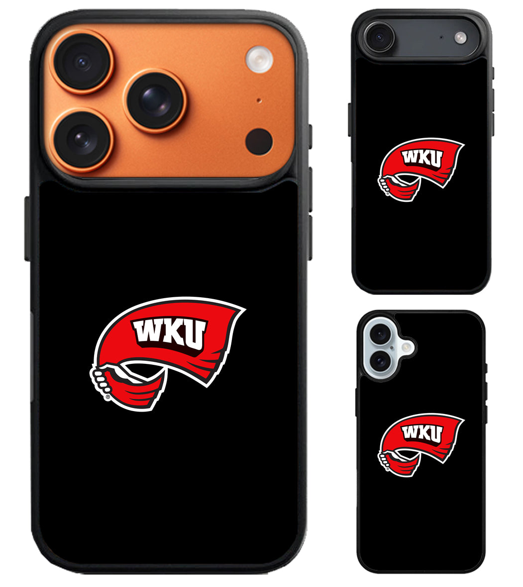 Western Kentucky Hilltoppers Logo iPhone Air | iPhone 17 | 17 Pro | 17 Pro Max Case