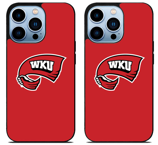 Western Kentucky Hilltoppers Red iPhone 15 Pro | iPhone 15 Pro Max Case