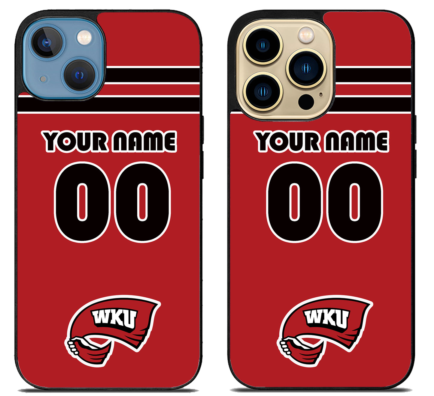 Custom Personalized Western Kentucky Hilltoppers iPhone 14 | 14 Plus | 14 Pro | 14 Pro Max Case