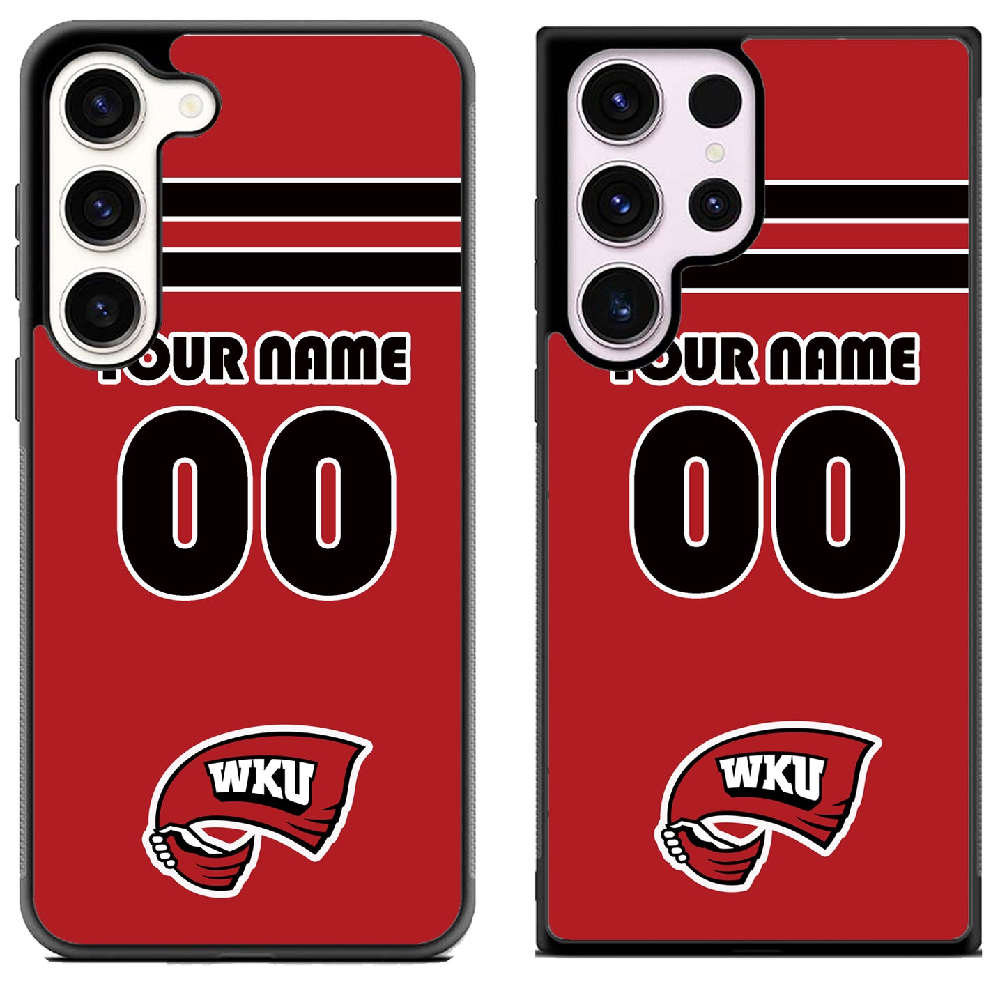 Custom Personalized Western Kentucky Hilltoppers Samsung Galaxy S23 | S23+ | S23 Ultra Case