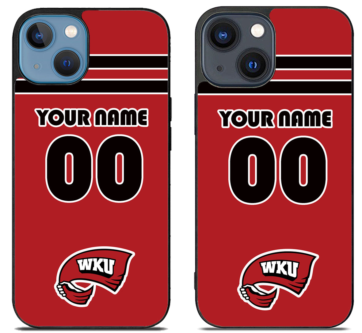 Custom Personalized Western Kentucky Hilltoppers iPhone 15 | iPhone 15 Plus Case