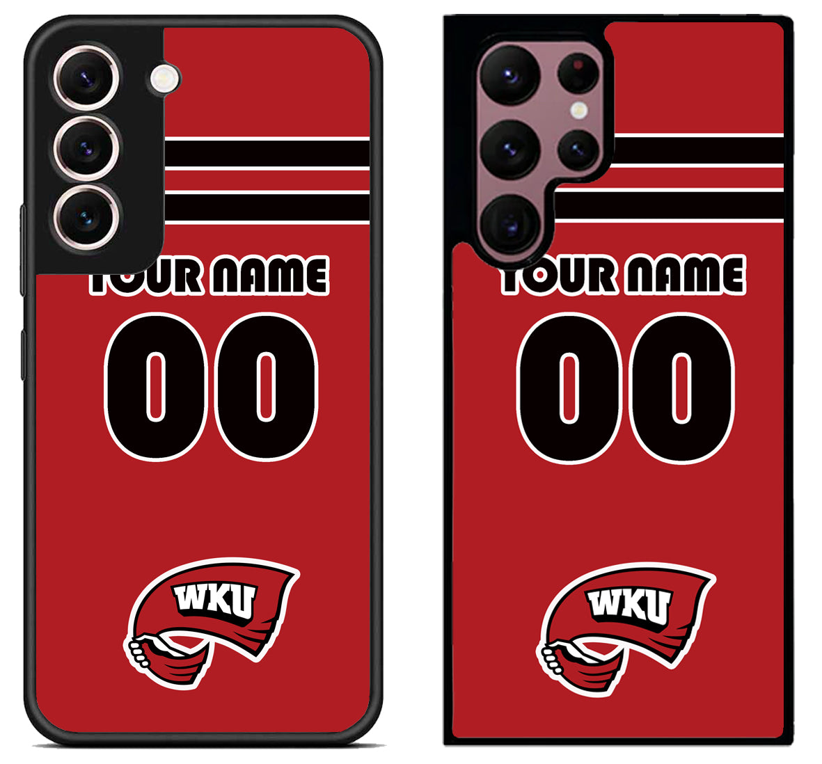 Custom Personalized Western Kentucky Hilltoppers Samsung Galaxy S22 | S22+ | S22 Ultra Case