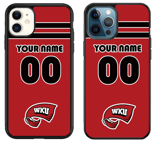 Custom Personalized Western Kentucky Hilltoppers iPhone 11 | 11 Pro | 11 Pro Max Case