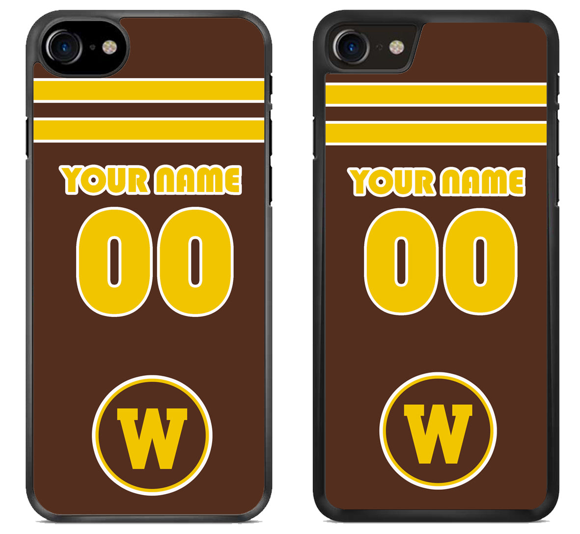Custom Personalized Western Michigan Broncos iPhone SE 2020 | iPhone SE 2022 Case