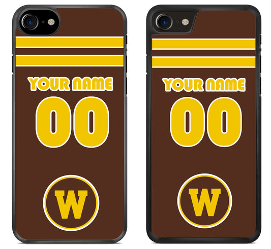 Custom Personalized Western Michigan Broncos iPhone SE 2020 | iPhone SE 2022 Case