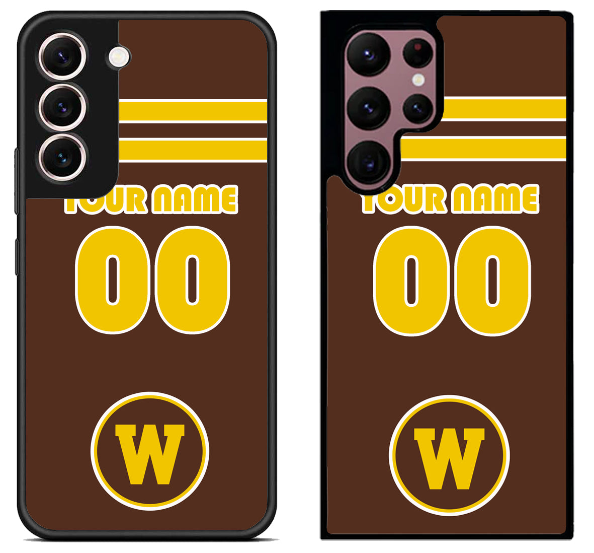 Custom Personalized Western Michigan Broncos Samsung Galaxy S22 | S22+ | S22 Ultra Case