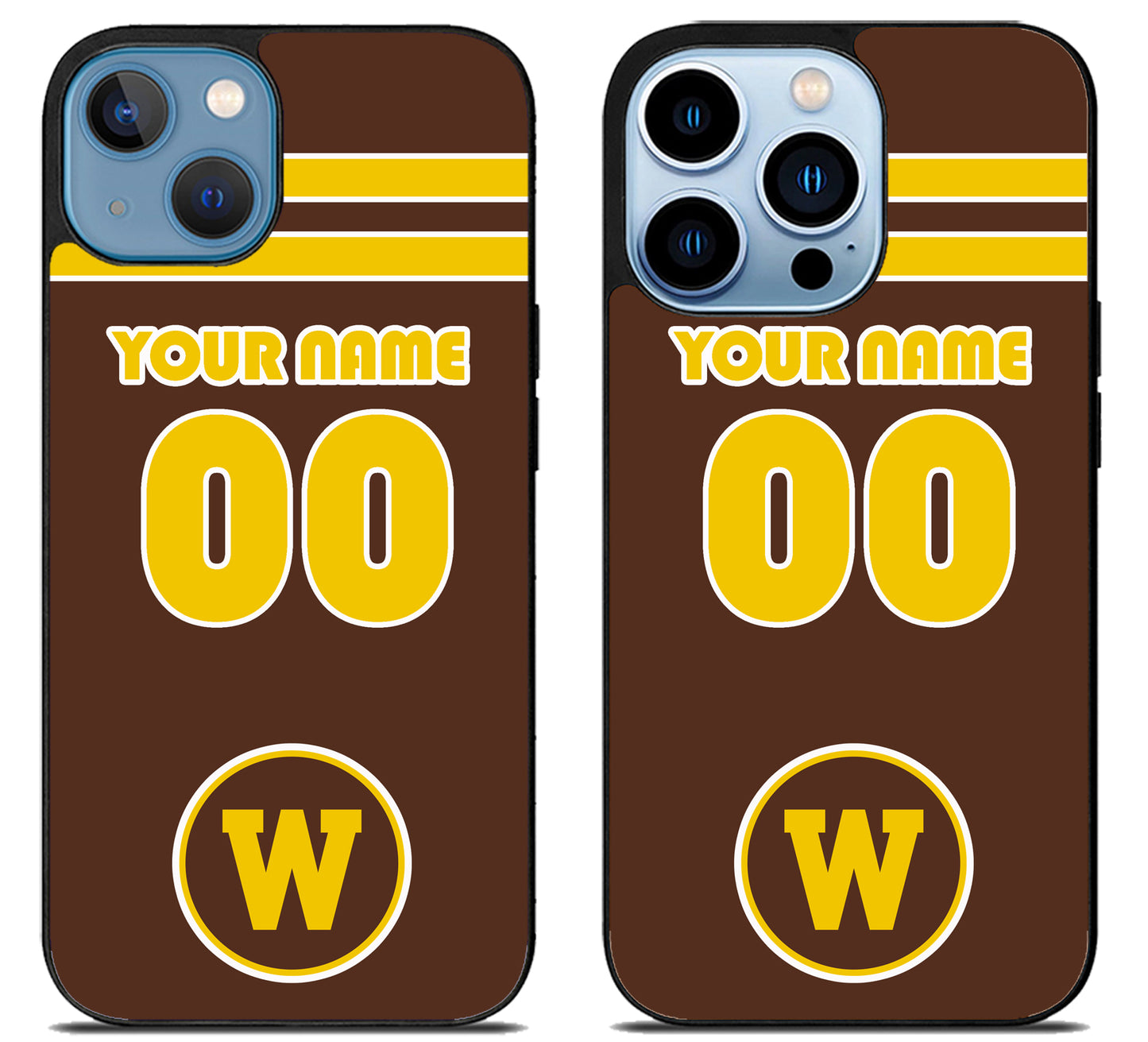 Custom Personalized Western Michigan Broncos iPhone 13 | 13 Mini | 13 Pro | 13 Pro Max Case