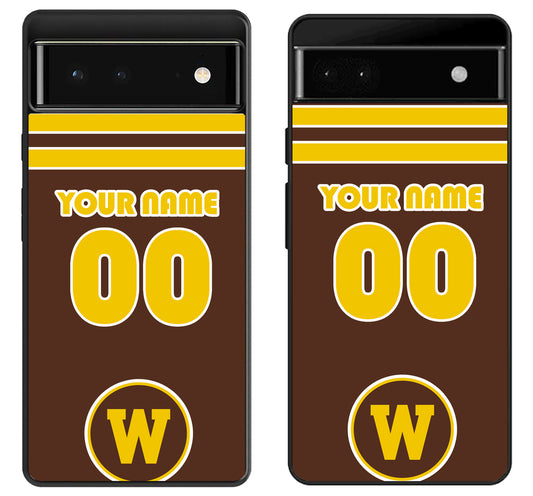 Custom Personalized Western Michigan Broncos Google Pixel 6 | 6A | 6 Pro Case