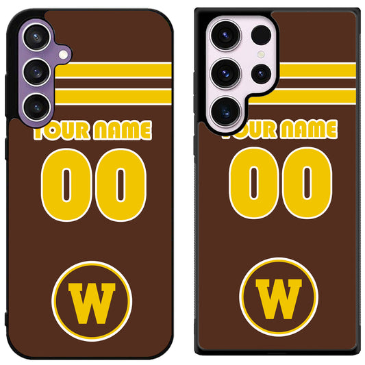 Custom Personalized Western Michigan Broncos Samsung Galaxy S24 | S24+ | S24 Ultra Case