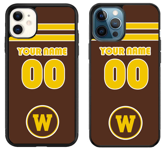 Custom Personalized Western Michigan Broncos iPhone 11 | 11 Pro | 11 Pro Max Case