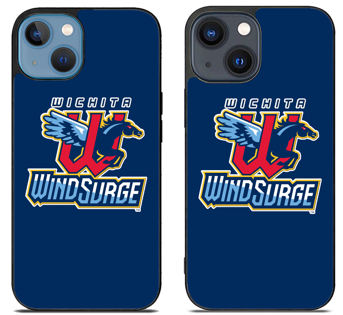 Wichita Wind Surge Blue iPhone 15 | iPhone 15 Plus Case