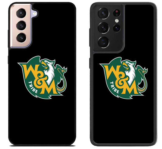 William & Mary Tribe Black Samsung Galaxy S21 | S21 FE | S21+ | S21 Ultra Case