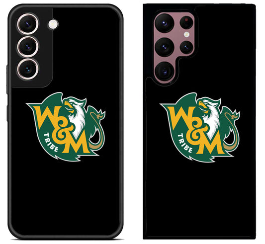 William & Mary Tribe Black Samsung Galaxy S22 | S22+ | S22 Ultra Case