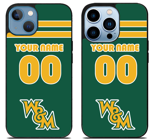 Custom Personalized William & Mary Tribe iPhone 13 | 13 Mini | 13 Pro | 13 Pro Max Case