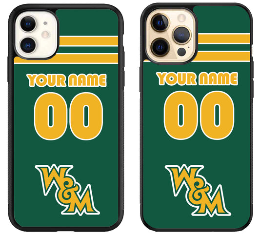 Custom Personalized William & Mary Tribe iPhone 12 | 12 Mini | 12 Pro | 12 Pro Max Case