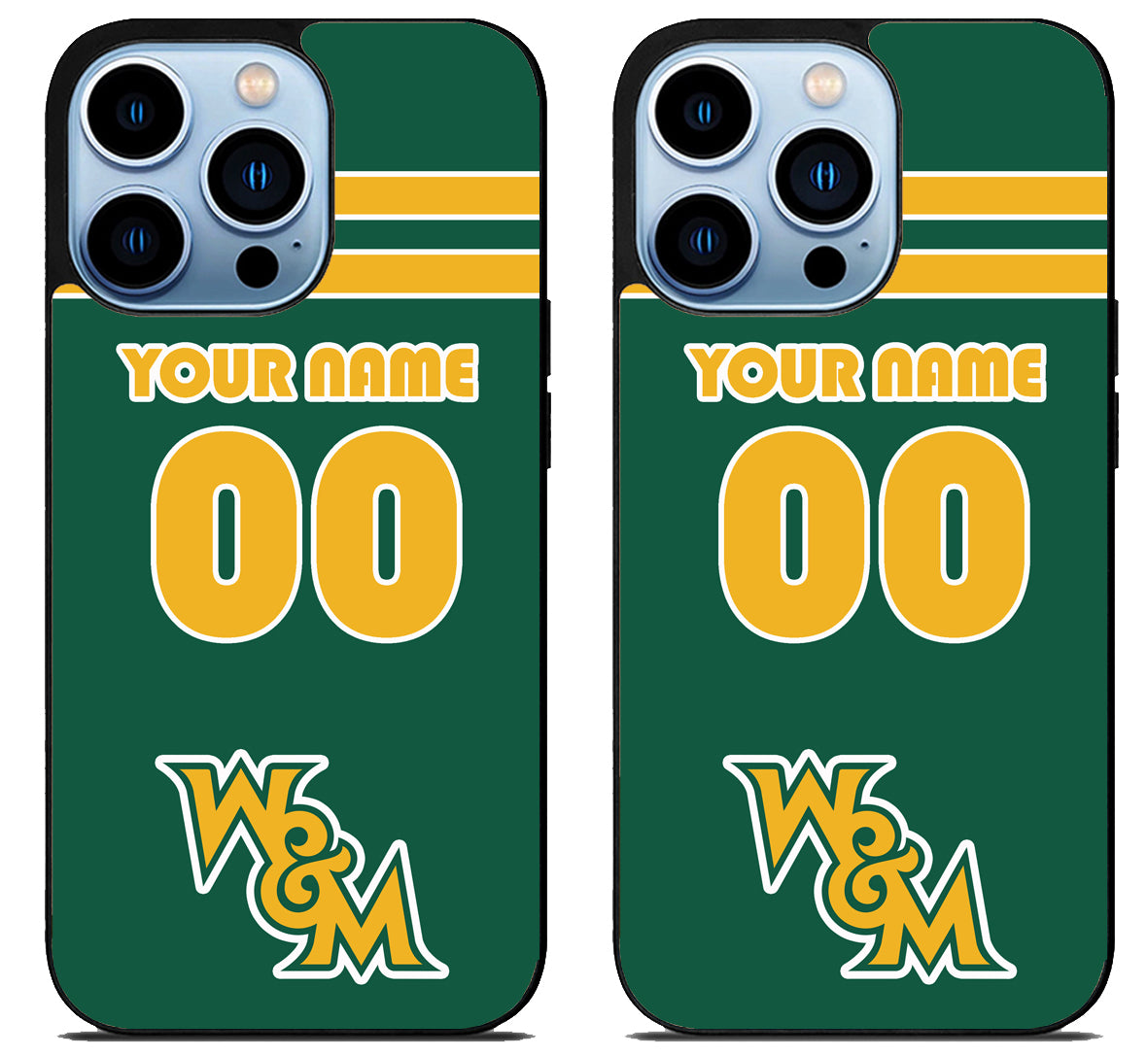 Custom Personalized William & Mary Tribe iPhone 15 Pro | iPhone 15 Pro Max Case