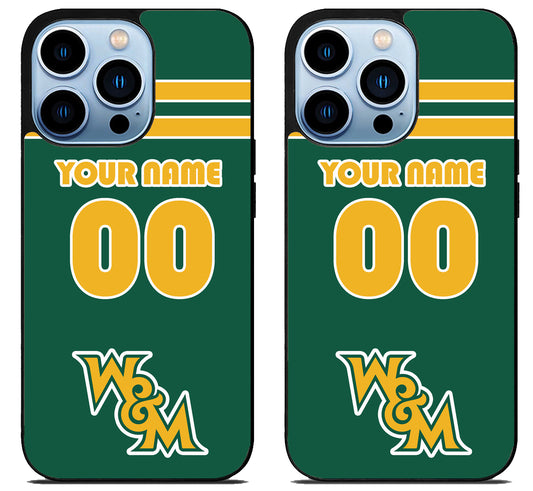 Custom Personalized William & Mary Tribe iPhone 15 Pro | iPhone 15 Pro Max Case