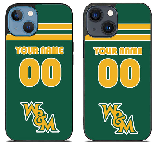 Custom Personalized William & Mary Tribe iPhone 15 | iPhone 15 Plus Case