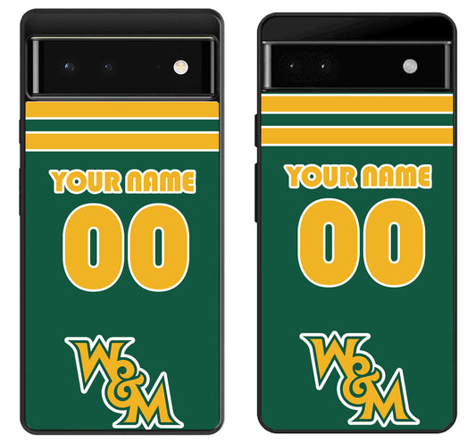 Custom Personalized William & Mary Tribe Google Pixel 6 | 6A | 6 Pro Case