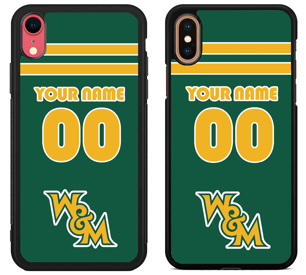Custom Personalized William & Mary Tribe iPhone X | Xs | Xr | Xs Max Case