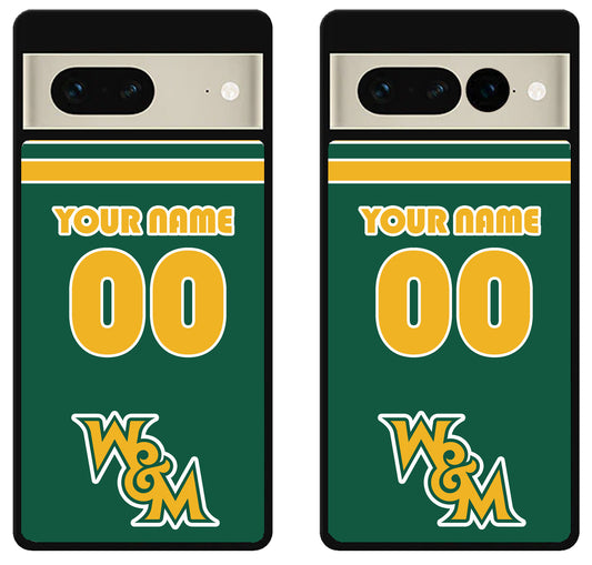 Custom Personalized William & Mary Tribe Google Pixel 7 | 7 Pro Case