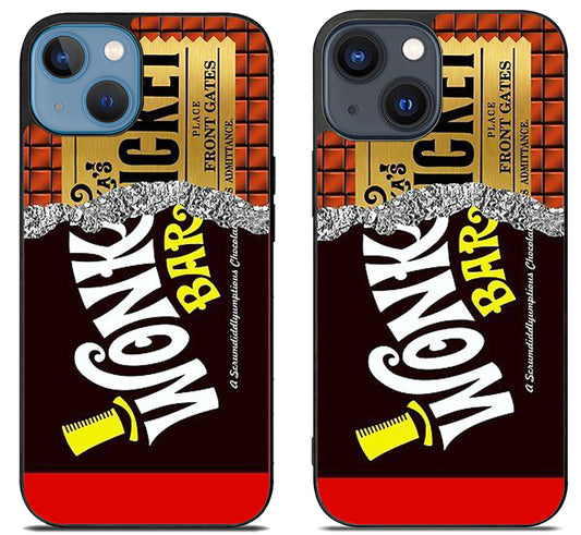 Willy Wonka Bar Ticket iPhone 15 | iPhone 15 Plus Case