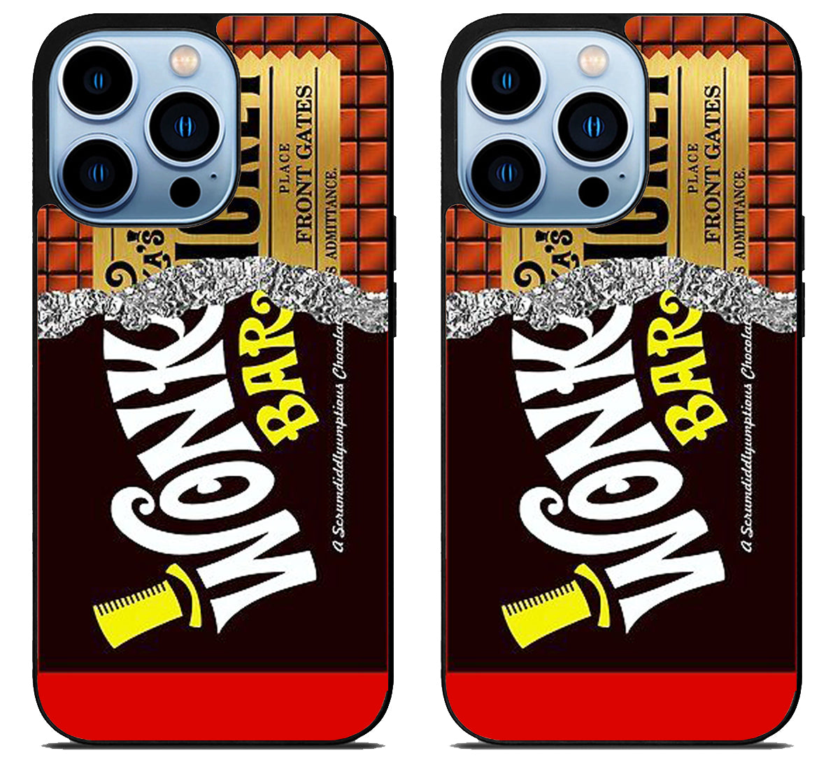 Willy Wonka Bar Ticket iPhone 15 Pro | iPhone 15 Pro Max Case