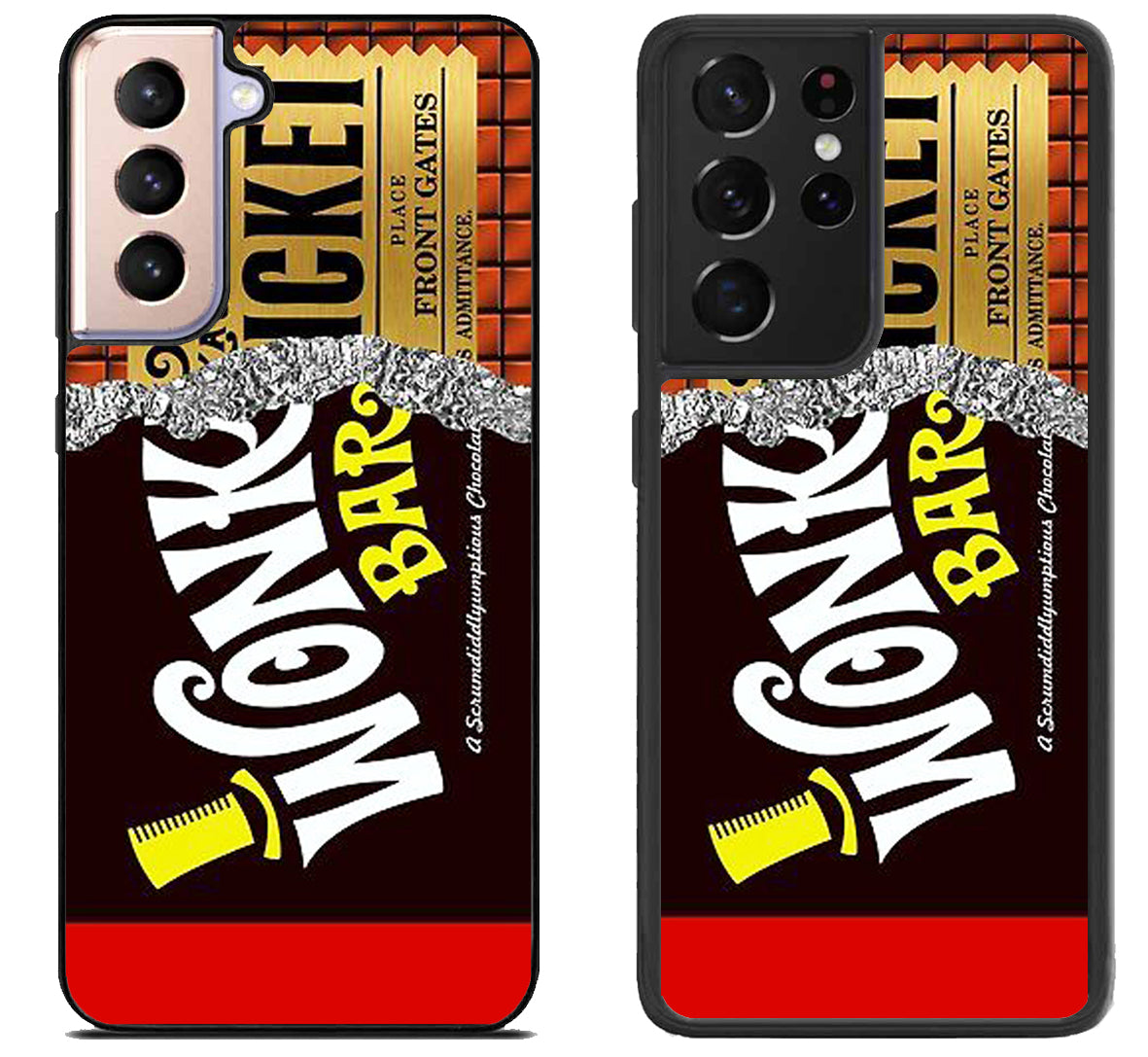 Willy Wonka Bar Ticket Samsung Galaxy S21 | S21 FE | S21+ | S21 Ultra Case