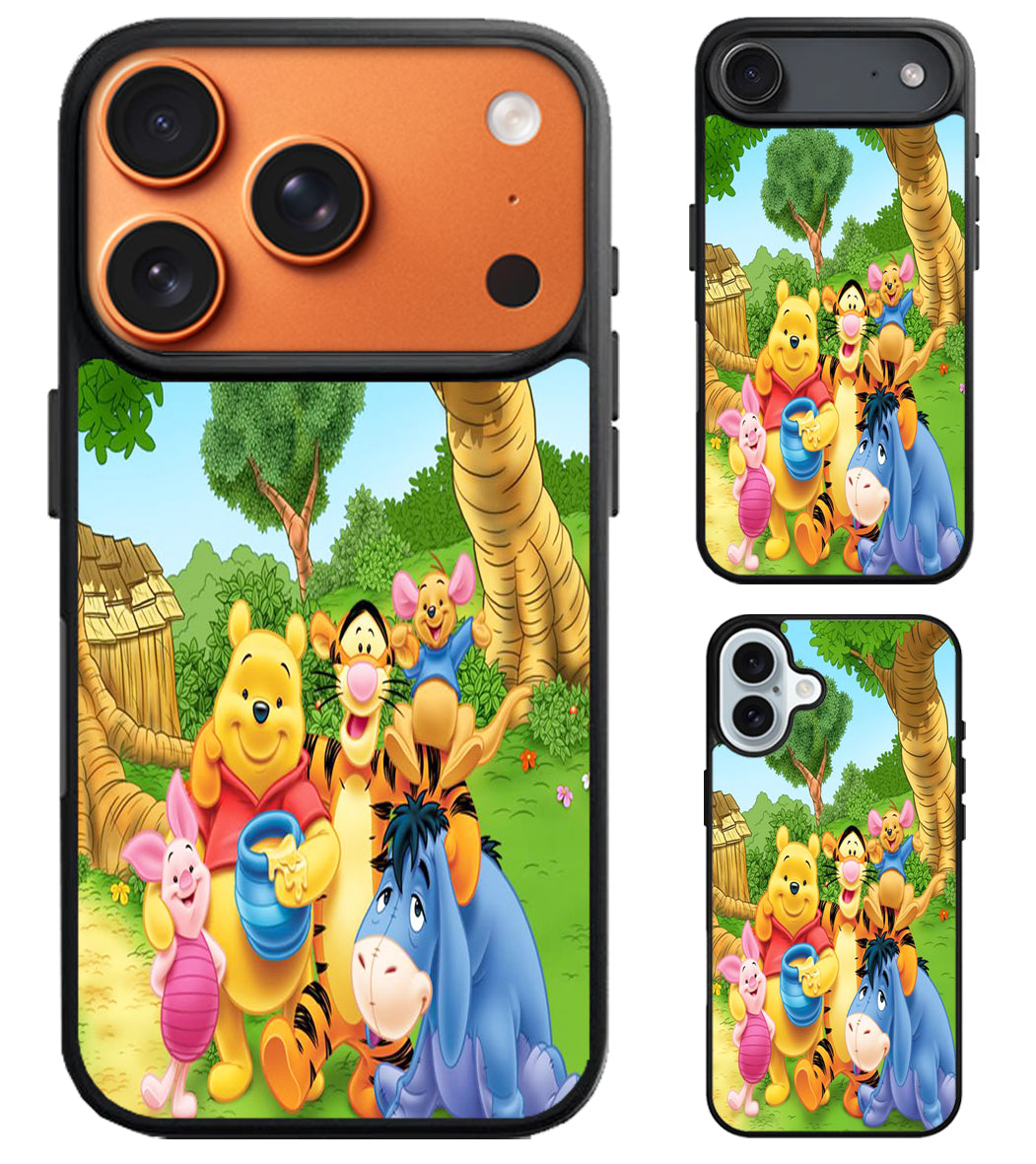 Winnie The Pooh And Friends iPhone Air | iPhone 17 | 17 Pro | 17 Pro Max Case